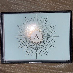 Personalized “A” Cards and Envelopes